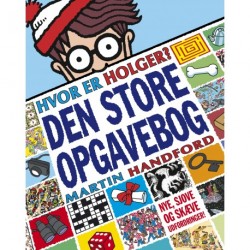 Hvor er Holger? Den store opgavebog