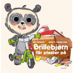 Brillebjørn får plaster på
