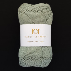 8/4 Sage Green - KK Color Cotton økologisk bomuldsgarn fra Karen Klarbæk