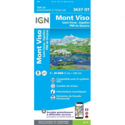 TOP25: 3637OT Mont Viso - St-Véran - Aiguilles, Parc National du Queyras