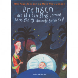 Drengen der lå i sin seng, mens hans far og damefrisøren så på