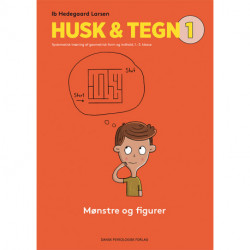 HUSK & TEGN 1  * Pakket a 5 stk. *: Mønstre og figurer