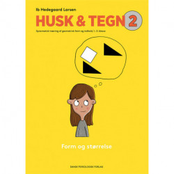 HUSK & TEGN 2  * Pakket a 5 stk. *: Form og størrelse