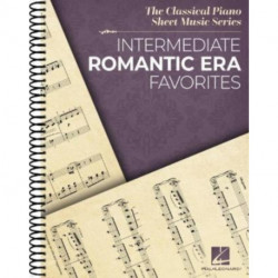 Intermediate Romantic Era Favorites: The Classical Piano Sheet Music Series