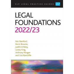 Legal Foundations 2022/2023: Legal Practice Course Guides (LPC)