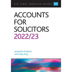 Accounts for Solicitors 2022/2023: Legal Practice Course Guides (LPC)