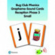 Bug Club Phonics Grapheme-Sound Cards Reception Phase 3 (Small)