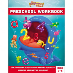The Beginner's Bible Preschool Workbook: Early Learning Activities for Reading Readiness, Numbers, Handwriting, and More