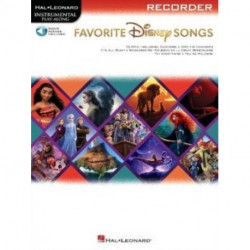Favorite Disney Songs: Instrumental Play-Along - Recorder