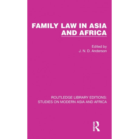 Family Law in Asia and Africa
