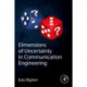 Dimensions of Uncertainty in Communication Engineering
