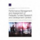 Performance Management and Assessment of Federally Funded Research and Development Centers: Lessons from Academic Literature and Practitioner Guidance