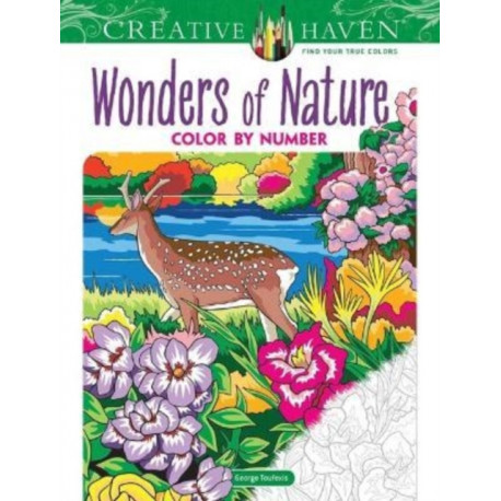Creative Haven Wonders of Nature Color by Number