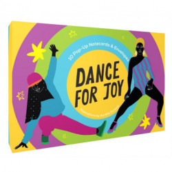 Dance for Joy Notecards: 10 Pop-Up Notecards & Envelopes