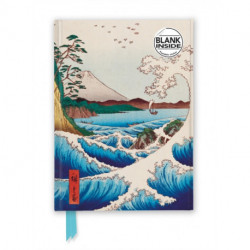 Utagawa Hiroshige: Sea at Satta (Foiled Blank Journal)