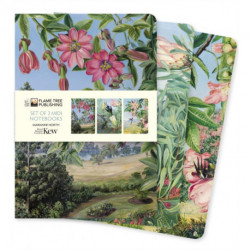 Kew Gardens: Marianne North Set of 3 Midi Notebooks