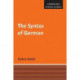 The Syntax of German