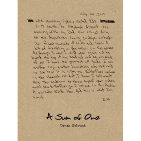 A Sum of One: Being In-Focus From An Arrangement Of Places Traveled