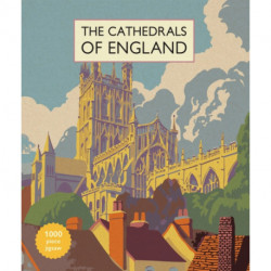Brian Cook's Cathedrals of England Jigsaw Puzzle: 1000-piece jigsaw puzzle