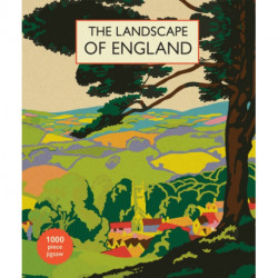 Brian Cook's Landscape of England Jigsaw Puzzle: 1000-piece jigsaw puzzle