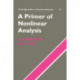 A Primer of Nonlinear Analysis