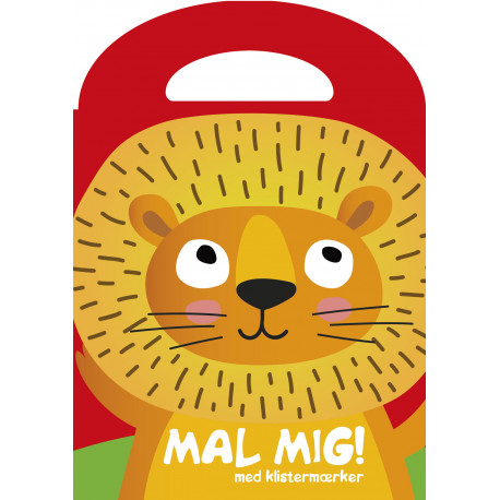 Mal mig! (løve): med klistermærker