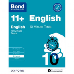 Bond 11+ English 10 Minute Tests with Answer Support 8-9 years (for GL Assessment & other 11 plus exams)