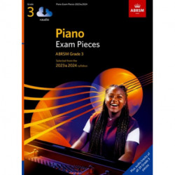 Piano Exam Pieces 2023 & 2024, ABRSM Grade 3, with audio: Selected from the 2023 & 2024 syllabus