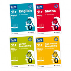Bond 11+ 10 Minute Tests Bundle with Answer Support 8-9 years (for GL Assessment & other 11 plus exams)
