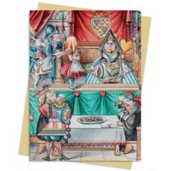Alice and the Queen of Hearts Greeting Card Pack: Pack of 6