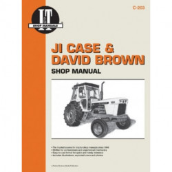 JI Case & David Brown Gasoline & Diesel Model 770-4600 Tractor Service Repair Manual