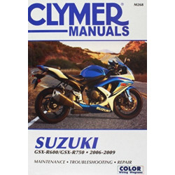 Suzuki GSX-R600/750 Motorcycle (2006-2009) Service Repair Manual: 2006-2009