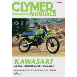 Kawasaki 80-350cc Rotary Valve Motorcycle (1966-2001) Service Repair Manual