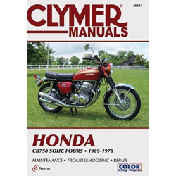 Honda CB750 Single Overhead Cam Motorcycle, 1969-1978 Service Repair Manual