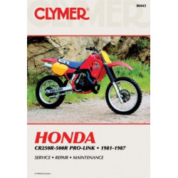 Honda CR250R-500R Pro-Link Motorcycle (1981-1987) Service Repair Manual