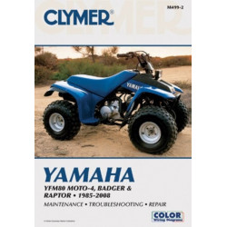 Yamaha YFM80 Moto-4, Badger and Raptor ATV (1985-2008) Service Repair Manual