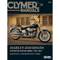 Clymer Harley-Davidson FLS/FXS/FXC Softail Series 2011-2017: 2011-2017