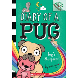 Pug's Sleepover: A Branches Book (Diary of a Pug -6)