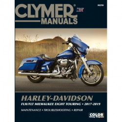 Clymer Harley-Davidson FLH/FLT Milwaukee Eight Touring 2017-2019 Repair Manual