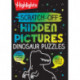 Scratch-Off Hidden Pictures Dinosaur Puzzles: 64-Page Dinosaur Activity Book with Scratch Art for Kids