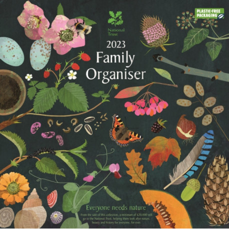 National Trust Week-to-View Square Wall Planner Calendar 2023