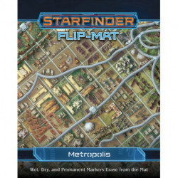 Starfinder Flip-Mat: Metropolis