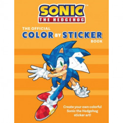 Sonic the Hedgehog: The Official Color by Sticker Book