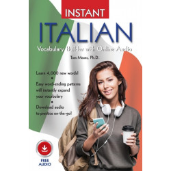 Instant Italian Vocabulary Builder with Online Audio