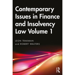 Contemporary Issues in Finance and Insolvency Law Volume 1