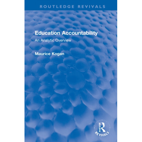 Education Accountability: An Analytic Overview