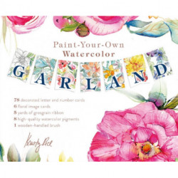 Paint-Your-Own Watercolor Garland: Illustrations by Kristy Rice