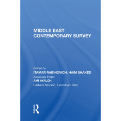 Middle East Contemporary Survey, Volume Xi, 1987