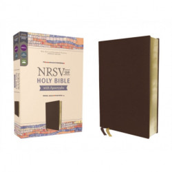 NRSVue, Holy Bible with Apocrypha, Leathersoft, Brown, Comfort Print