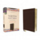 NRSVue, Holy Bible, Personal Size, Leathersoft, Brown, Comfort Print